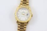 ROLEX Day-date 2836 Automatic Movement 40MM White Watch
